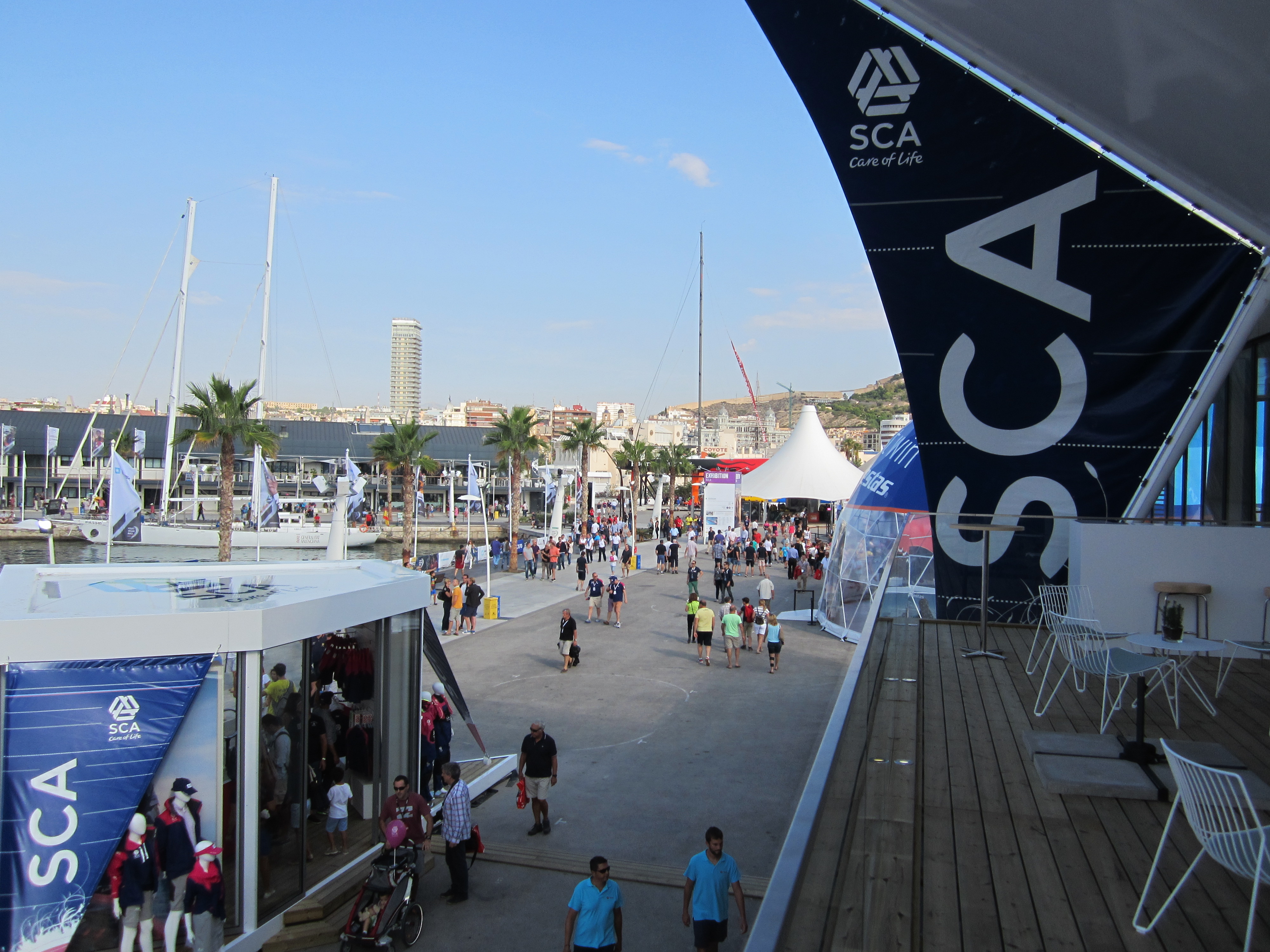 Sponsoring Aktivierung für SCA TORK 2014 in Alicante