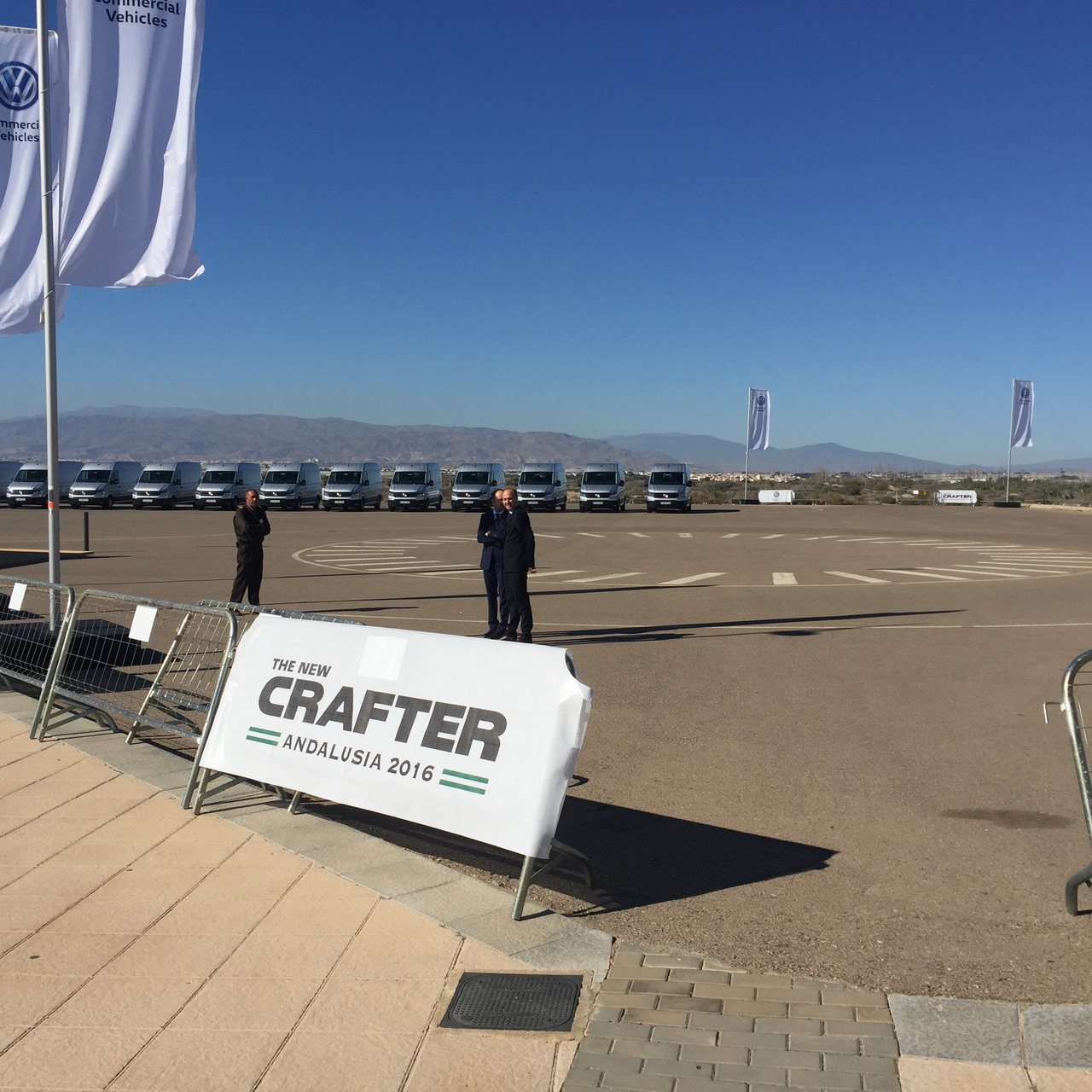 Testdrives für Volkswagen Crafter in Almeria